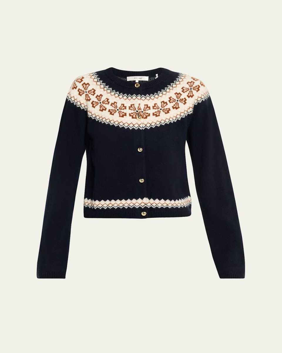 The Cashmere Fairisle Cardigan